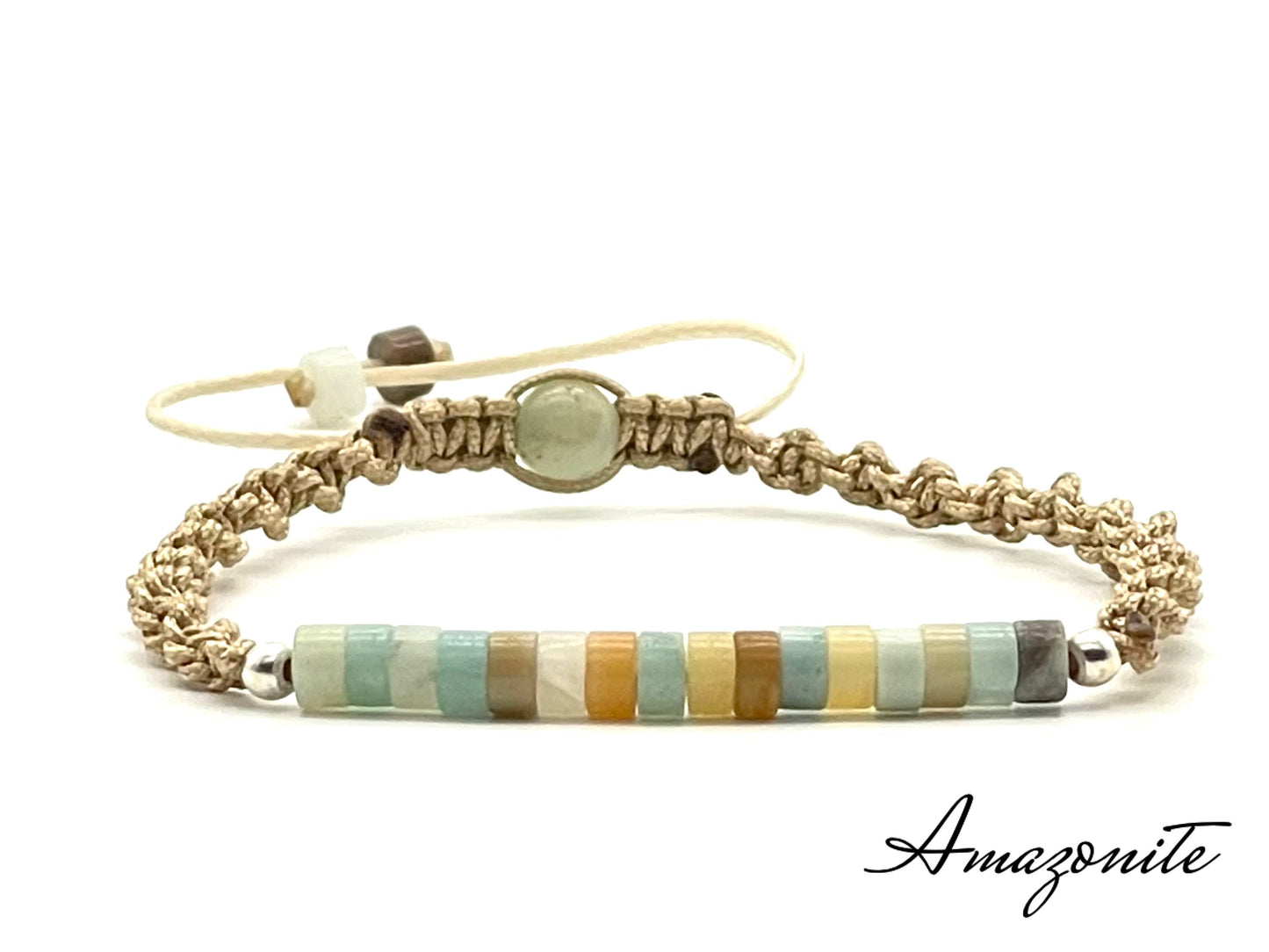 Amazonite Gemstone Bracelet-4mm