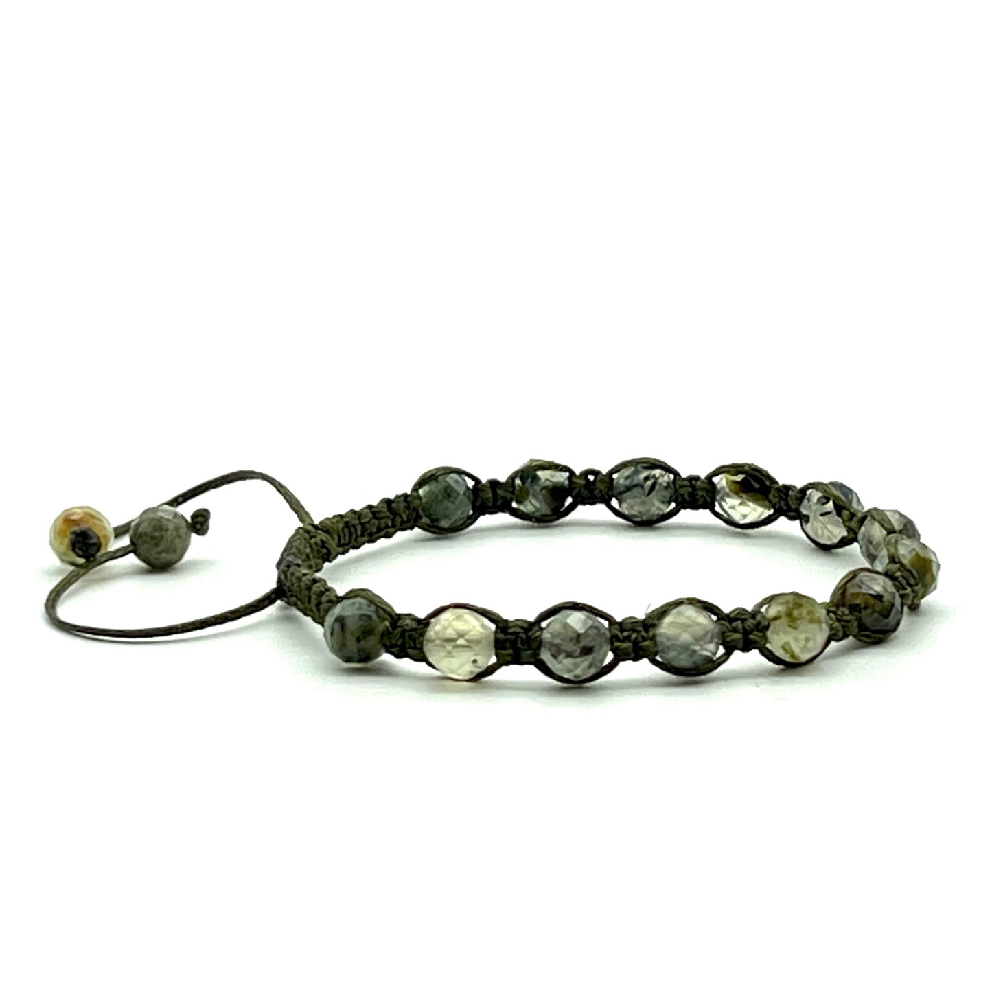 prehnite bracelet