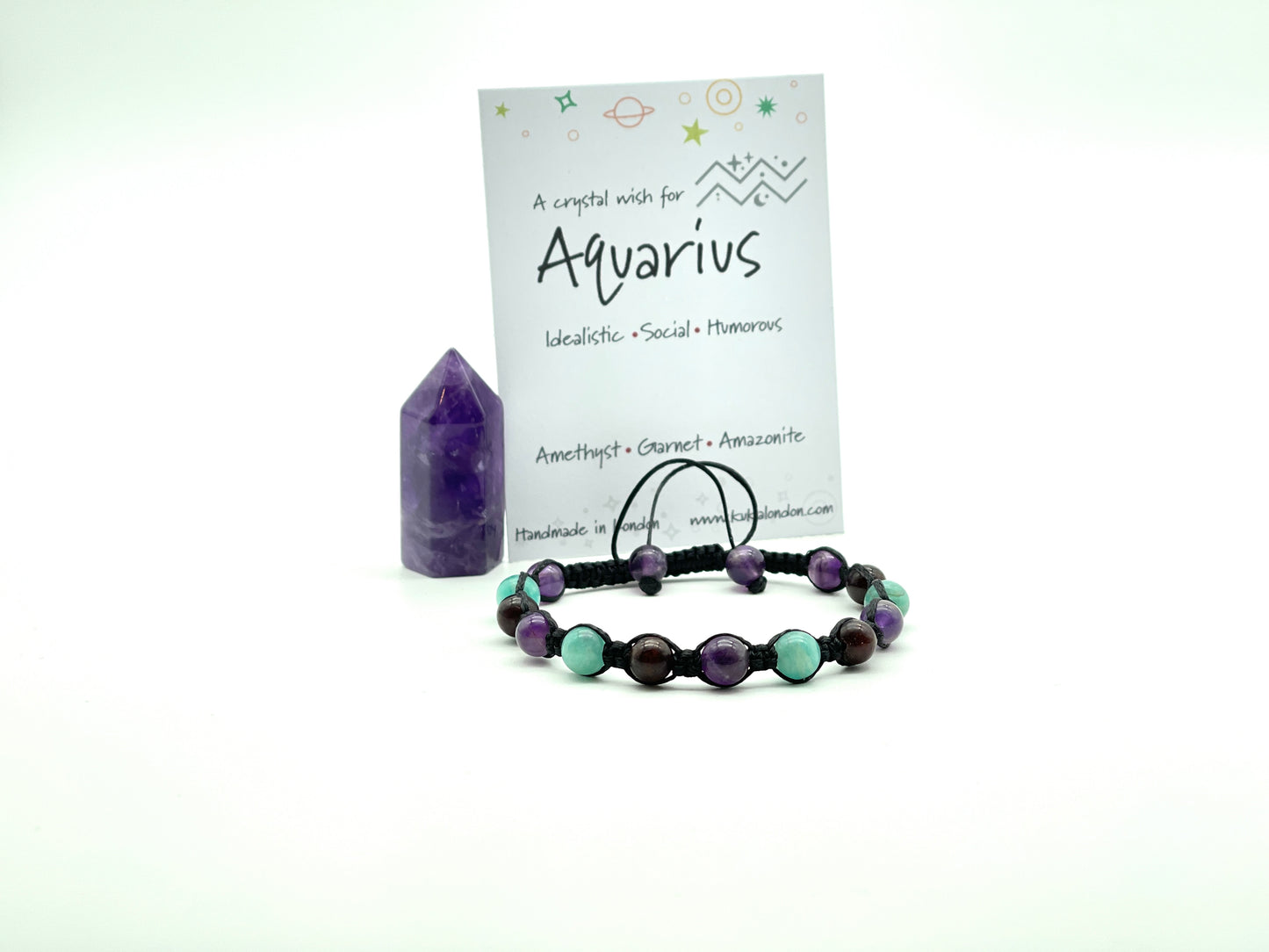 Aquarius Zodiac Bracelet