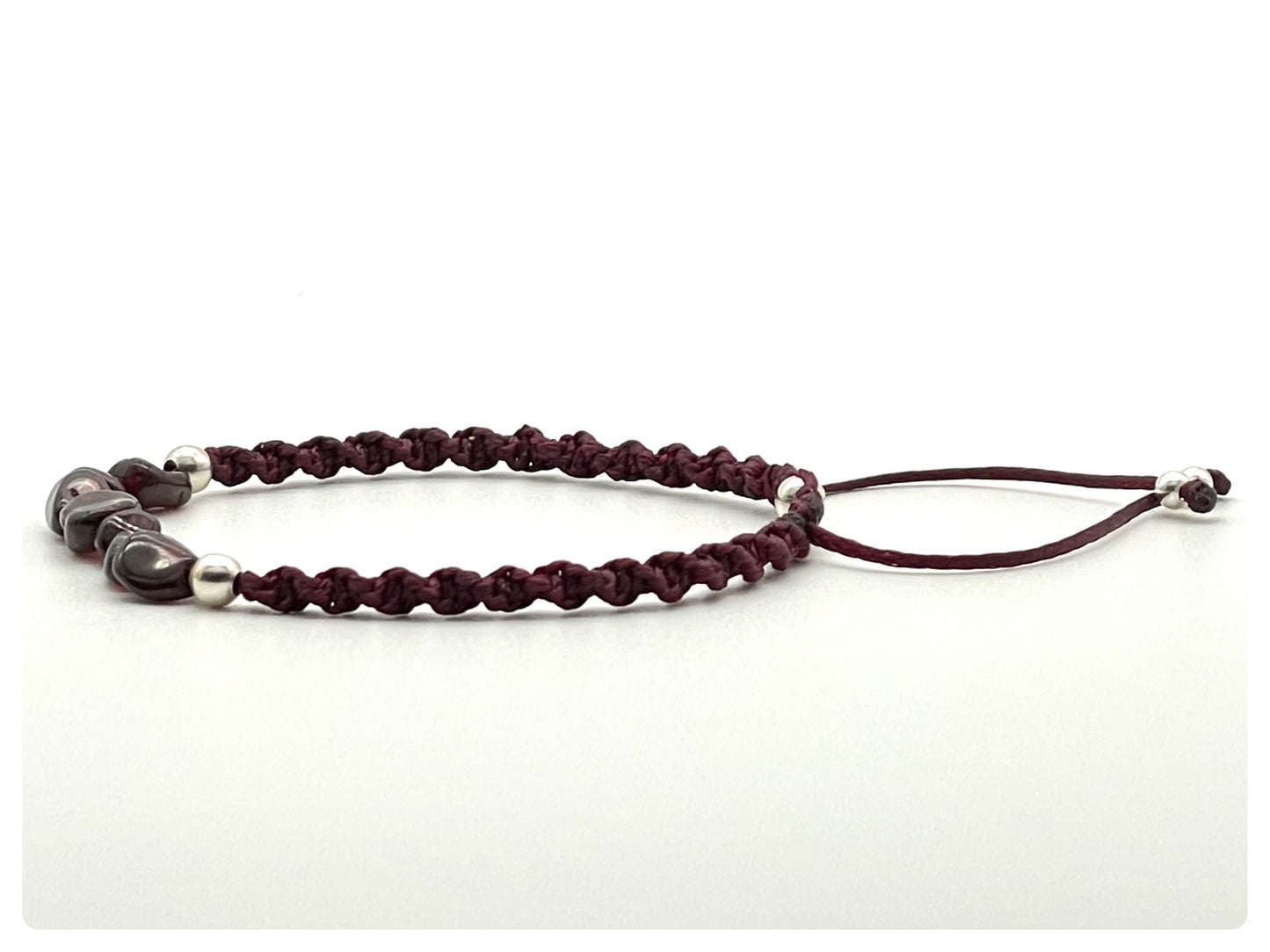 Garnet Bracelet-January Birthstone