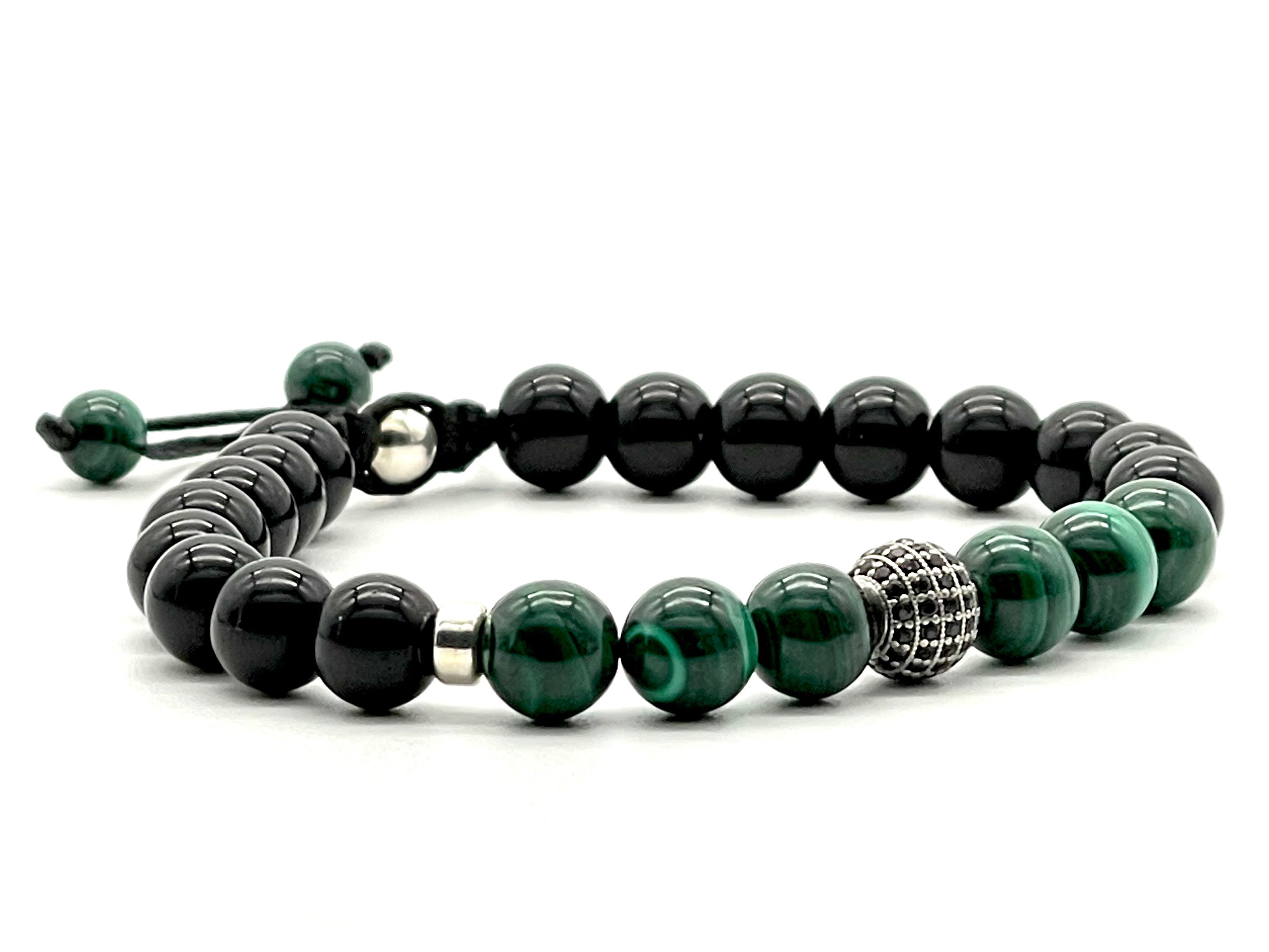 925 Sterling Silver, outlets Gemstone Beaded Bracelet.