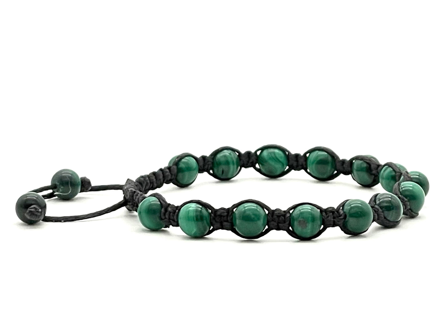 Malachite Gemstone Bracelet 6mm