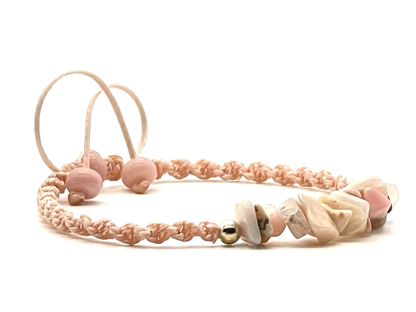 Pink Opal Bracelet- October Birthstone