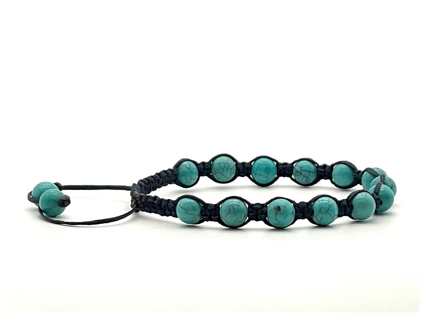 Turquoise Gemstone Bracelet 6mm