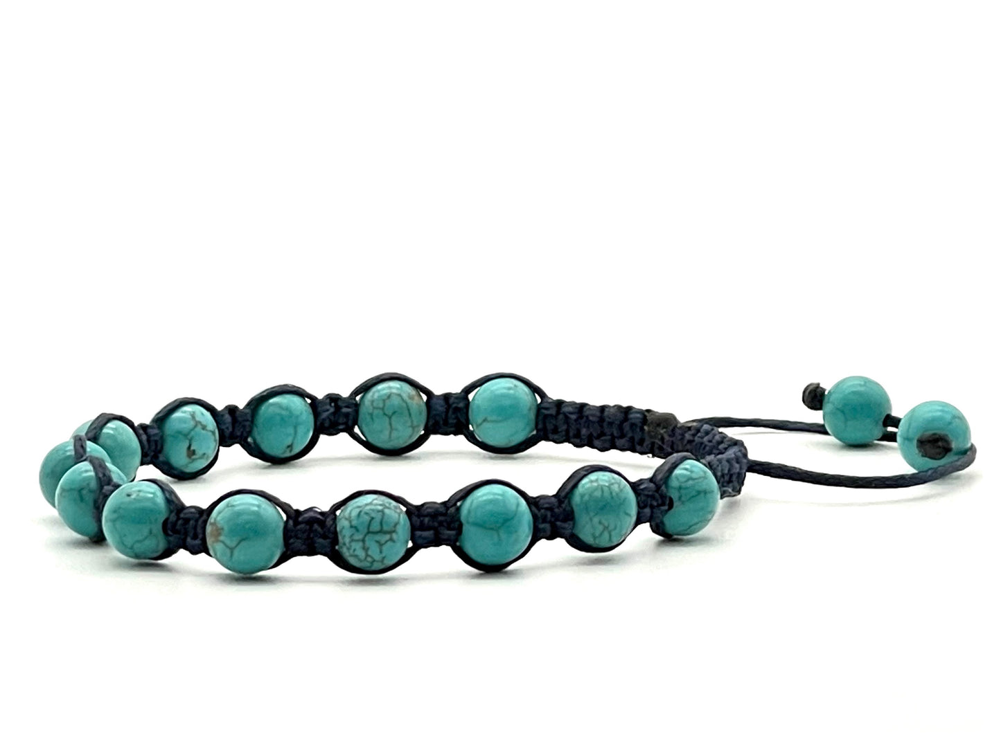 Turquoise Gemstone Bracelet 6mm