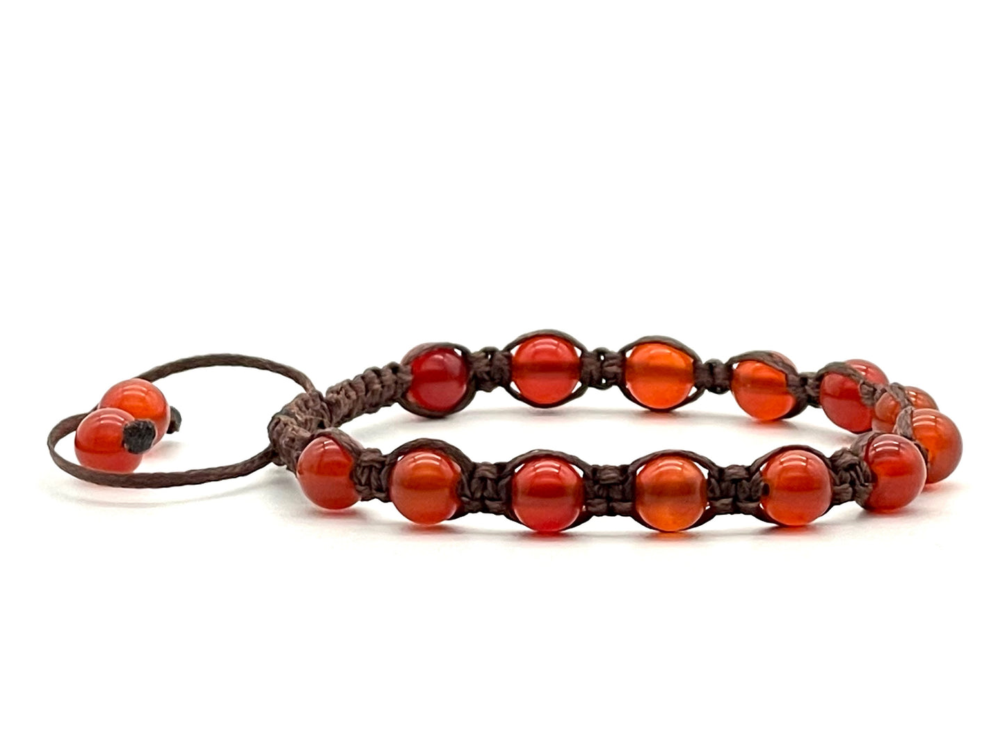 Carnelian Gemstone Bracelet 6mm