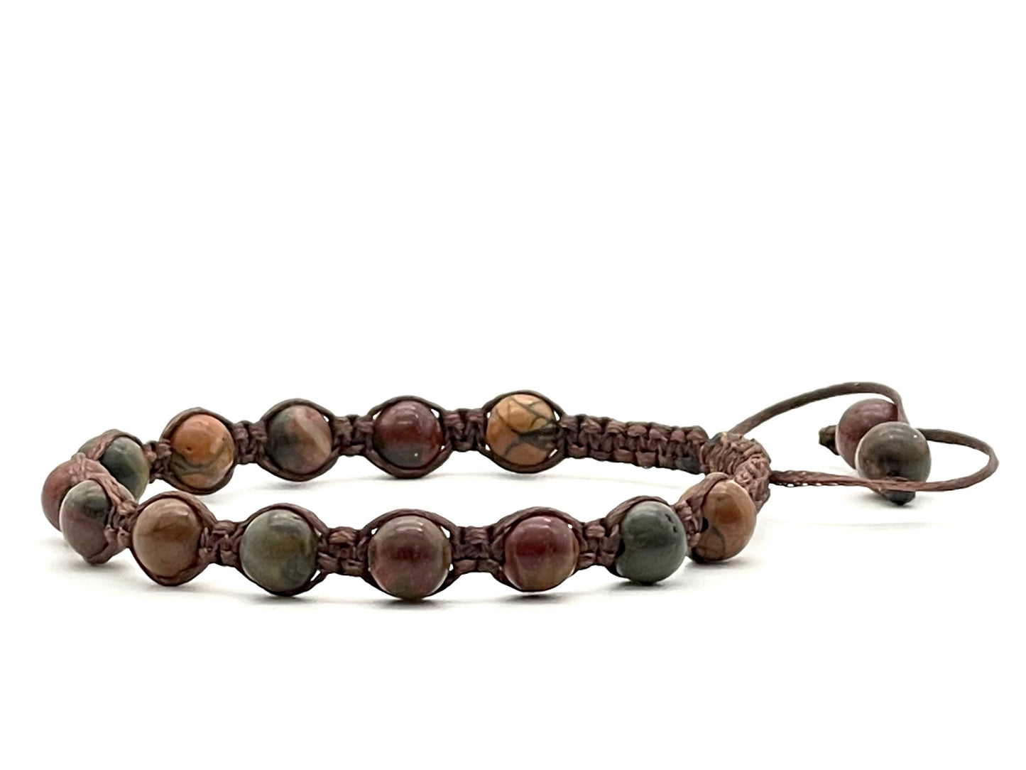 Picasso Jasper Gemstone Bracelet 6mm