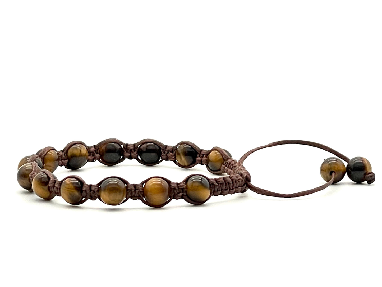 Tiger Eye Gemstone Bracelet 6mm