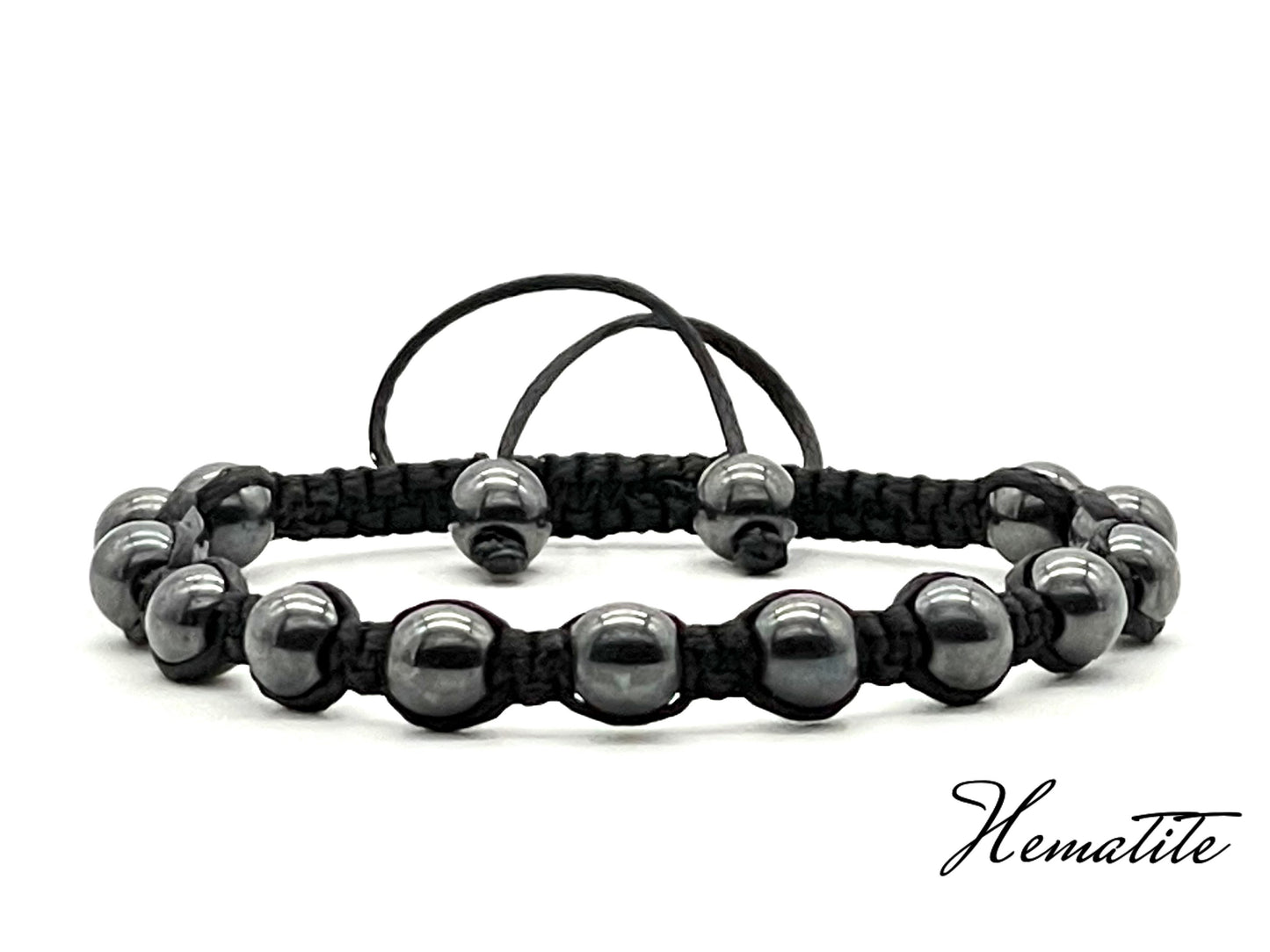 Hematite Gemstone Bracelet 6mm