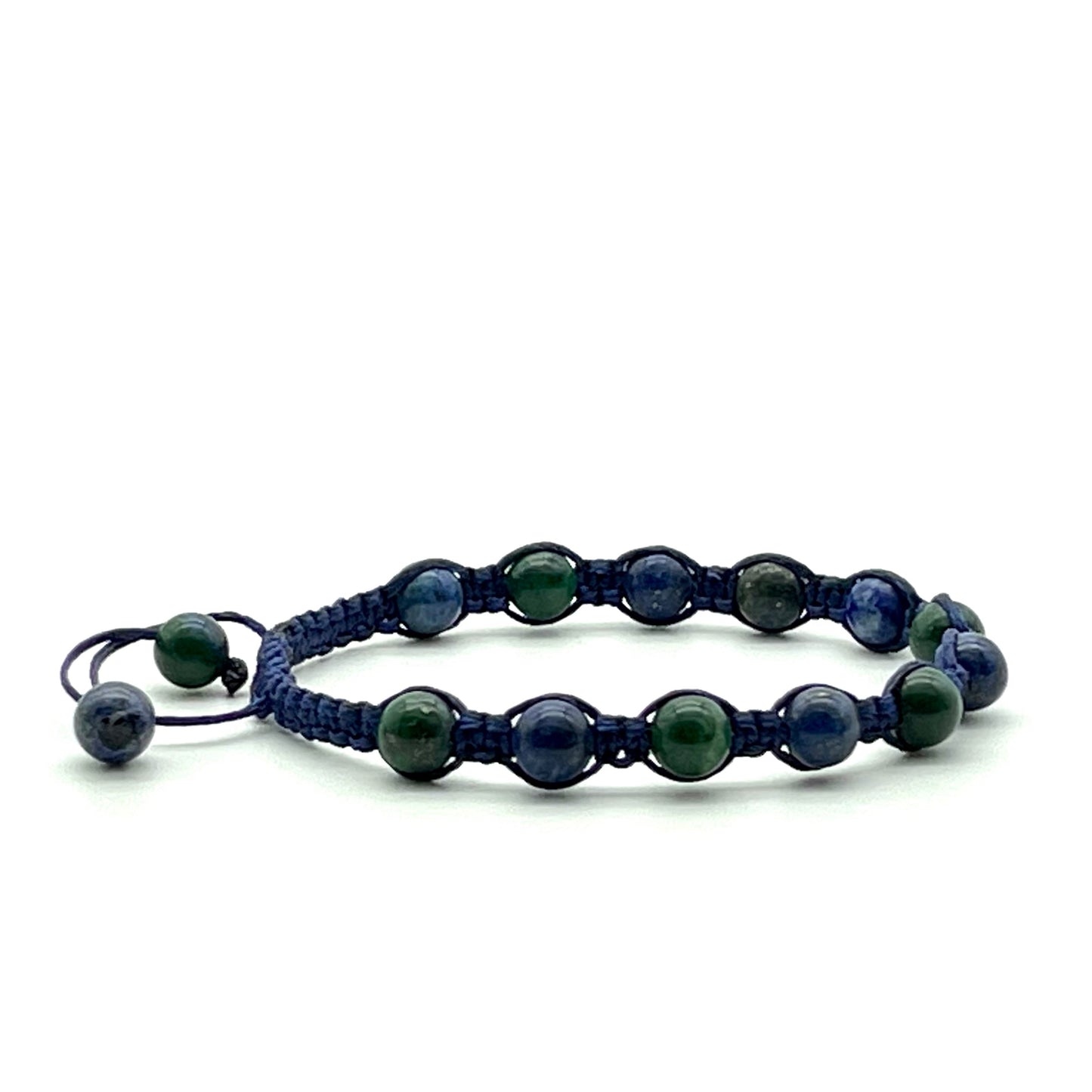 Azurite Gemstone Bracelet 6mm