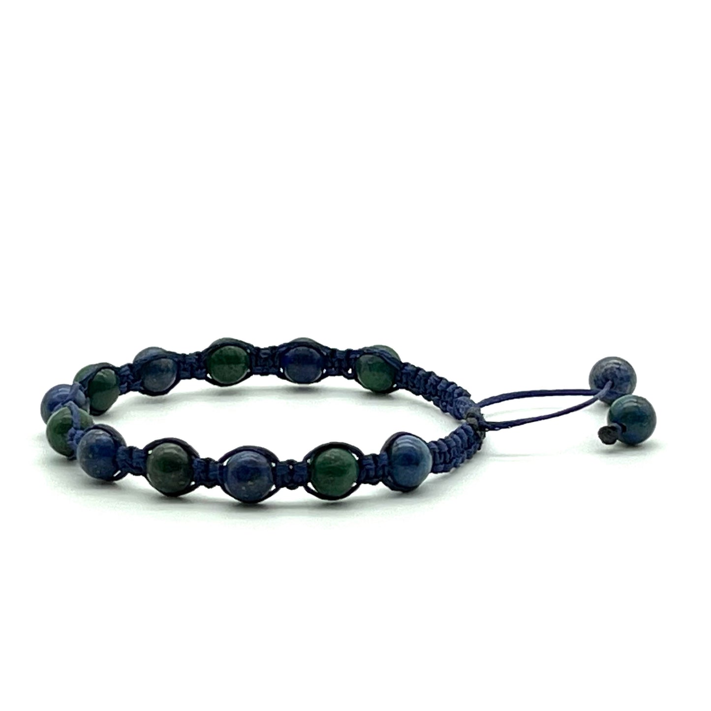 Azurite Gemstone Bracelet 6mm