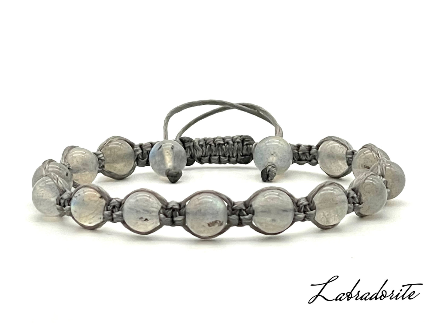 Labradorite Gemstone Bracelet 6mm