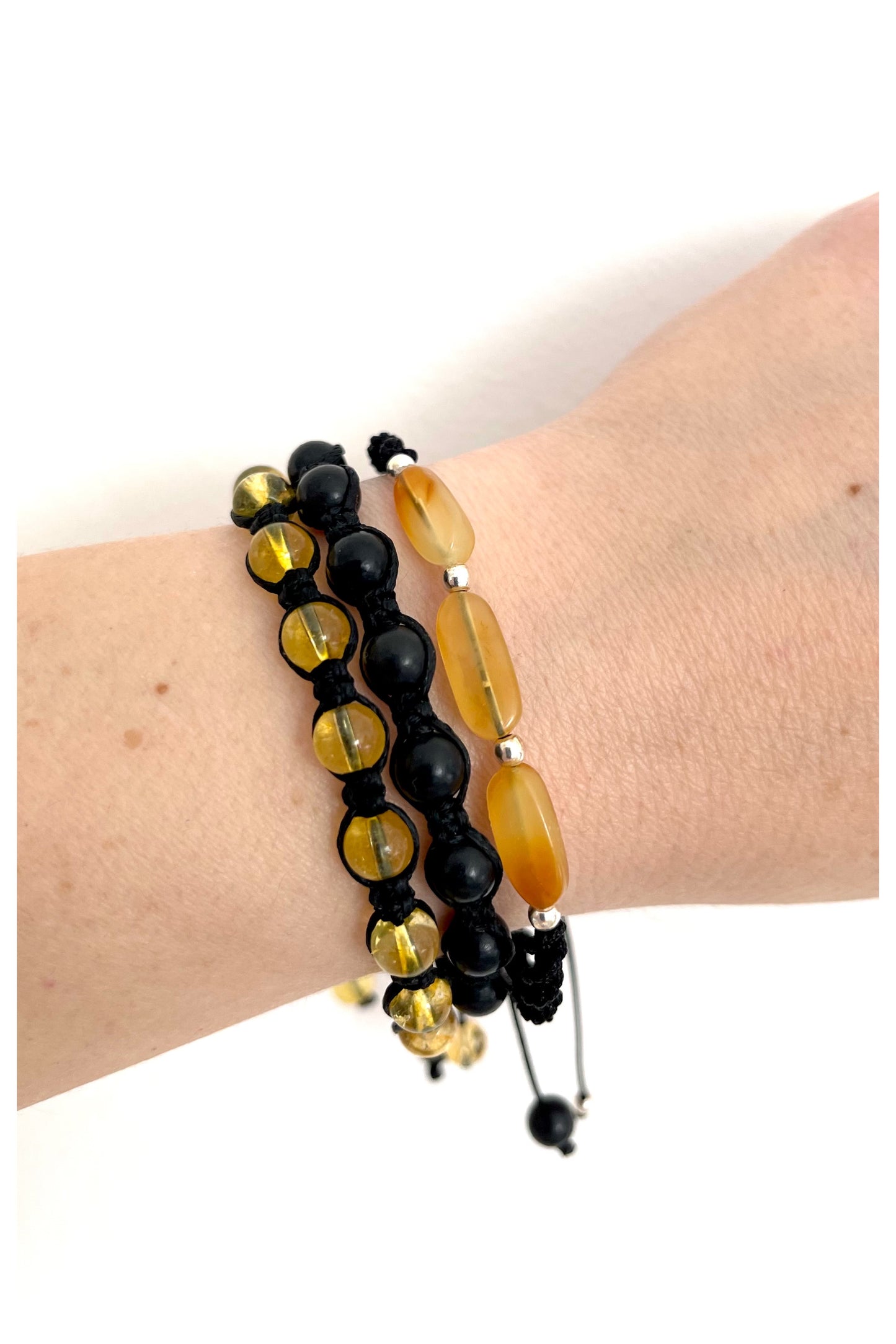 Citrine Gemstone Bracelet 6mm