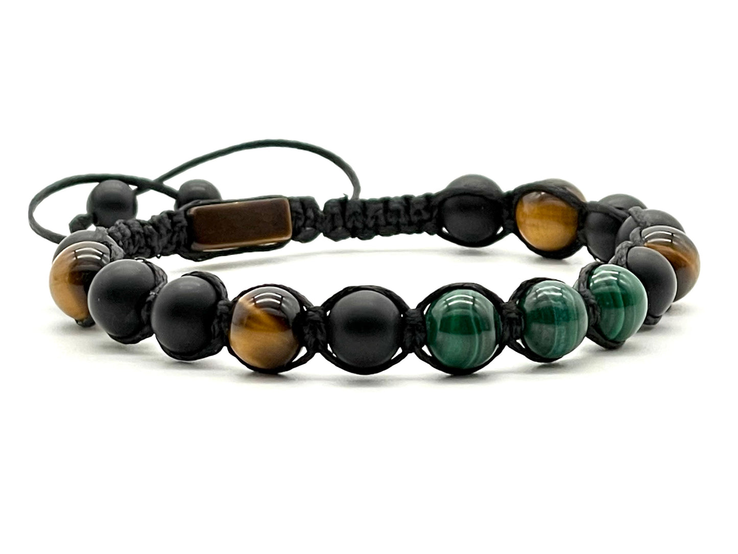 malachite onyx men bracelet